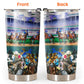 Horse Racing Vibe 20 Oz Tumbler For Coffee Travel And Daily Drinks