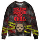 Cat Serial Killer Documentaries And Chill Sweater For Animal Inspired Style Events And Comfortable Daily Wear
