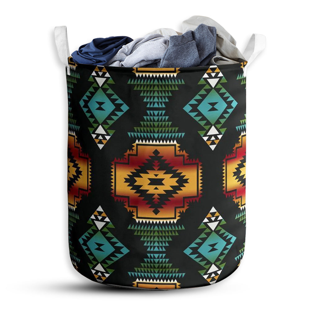 Small Size Native Americans Legend Life Limited 20 Laundry Basket For Bathroom Bedroom Storage