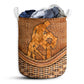 Small Size Bachata Dance Rattan Texture Laundry Basket For Bathroom Bedroom Storage