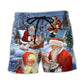 Christmas Santa Christian Faith Beach Shorts For Resort Getaways And Lightweight Summer Style