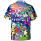 Funny Golf Turtle Beach Hawaiian Shirt For Resort Trips, Coastal Parties, And Warm Weather Style