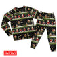 Santa Christmas Eve Adventure Long Sleeve Pajamas Set For Festive Sleepovers And Family Photos