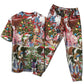 Farmhouse Christmas Joy Short Sleeve Pajamas Set For Festive Sleepovers And Family Photos