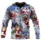 Snowman Winter Holiday Friends Hoodie For Winter Streetwear Christmas Travel And Seasonal Home Gatherings