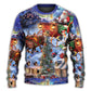 Christmas Santa Reindeer Gift Light Sweater For Family Gatherings Winter Travel And Everyday Seasonal Comfort