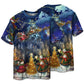 Loving Family Christmas Short Sleeve Pajamas Set For Winter Nights And Thoughtful Gifting