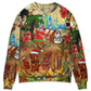 Christmas Hawaiian Holiday Sweater For Festive Events Weekend Outings And Comfortable Winter Style
