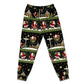 Santa Christmas Eve Adventure Short Sleeve Pajamas Set For Christmas Sleepwear And Family Lounging