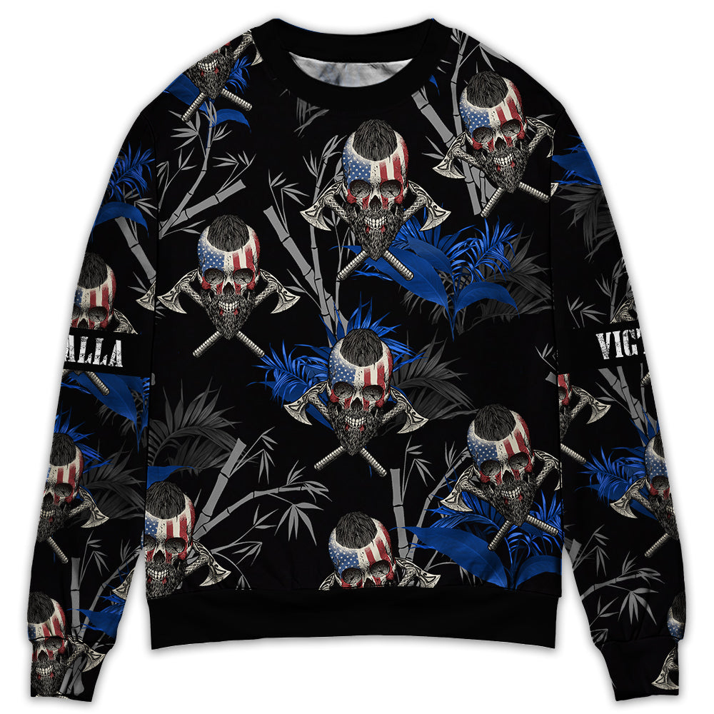 Viking Victory Sweater For Mythic Art Fans Travel Adventures And Distinctive Gifting