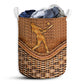 Small Size Baseball Funny Free Strong Laundry Basket For Bathroom Bedroom Storage