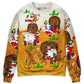 Christmas Santa Drunk Beer Funny Happy Holiday Sweater For Festive Parties Family Photos And Comfortable Seasonal Wear