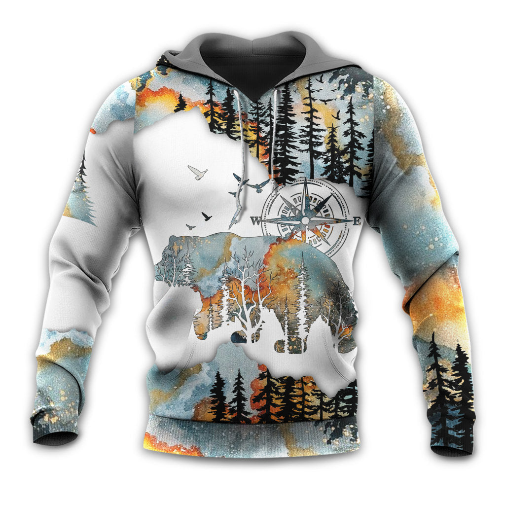 Camping Forest Escape Mind Free Hoodie For Hobby Inspired Style Outdoor Adventures And Comfort