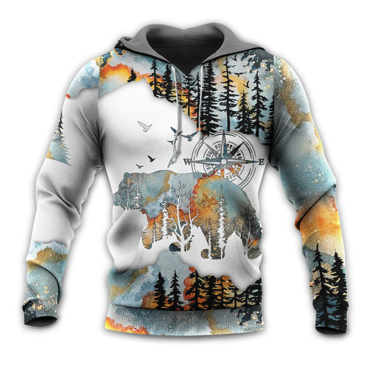 Camping Forest Escape Mind Free Hoodie For Hobby Inspired Style Outdoor Adventures And Comfort
