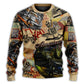 Christmas Retro Dear Santa Truck Sweater For Family Gatherings Winter Travel And Everyday Seasonal Comfort