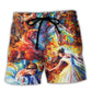 Ballet Colorful Lovely Day Beach Shorts For Coastal Adventures And Resort Days