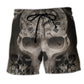Skull Beach Shorts For Weekend Travel And Relaxed Casual Wear