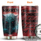 Wolf Kindness Personalized 20 Oz Tumbler For Coffee Travel And Daily Drinks