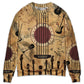 Vintage Guitar Music Sweater For Concert Outings Weekend Travel And Relaxed Everyday Styling
