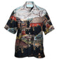 Rustic Cow Farm Country Hawaiian Shirt For Beach Parties And Weekend Getaways