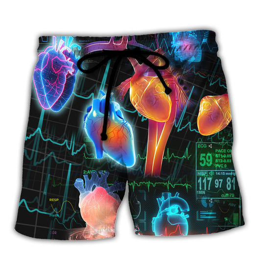 Cardiologist Proud Cardiologist Life Beach Shorts For Sunny Getaways And Casual Coastal Wear