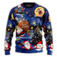 Christmas Santa And Gifts Sweater For Winter Celebrations Family Events And Thoughtful Gifting