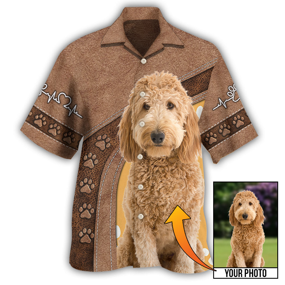 Dog Paw Various Custom Photo Personalized Hawaiian Shirt For Summer Vacation And Beach Travel