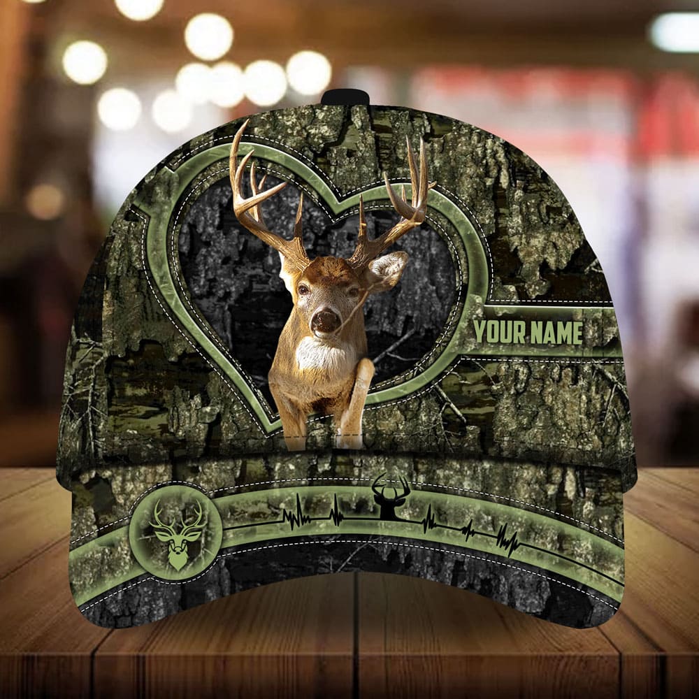Love Deer Hunting Personalized Classic Cap For Casual Gatherings Travel And Thoughtful Gift Giving