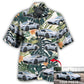 Car Various Custom Photo Hawaiian Shirt Artwork View For Weekend Travel And Beach Style