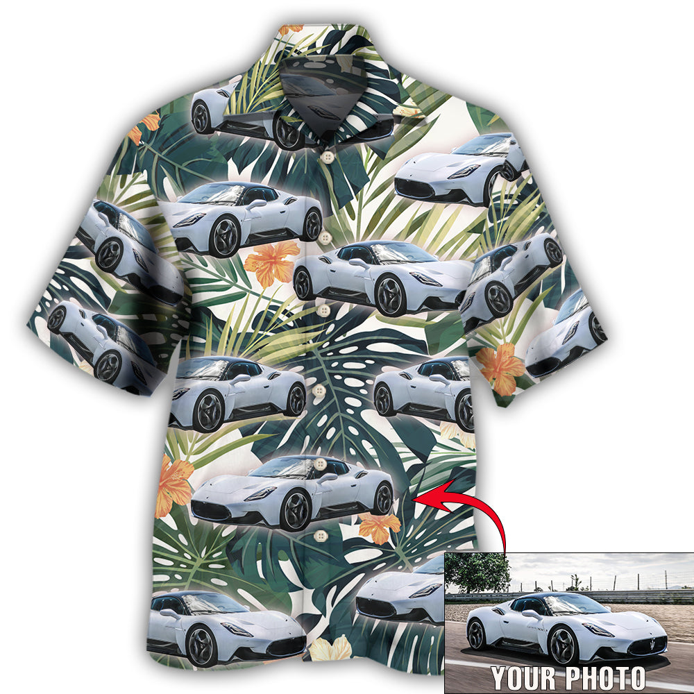 Car Various Custom Photo Hawaiian Shirt Artwork View For Weekend Travel And Beach Style