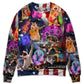 Cat Rocker Independence Day Sweater For Rehearsals Weekend Outings And Expressive Casual Styling