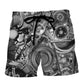 Diesel Engine Car Beach Shorts For Casual Day Trips And Weekend Casual Style