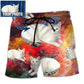 Cat Lover Various Style Personalized Photo Beach Shorts For Beach Trips And Relaxed Vacation Styling
