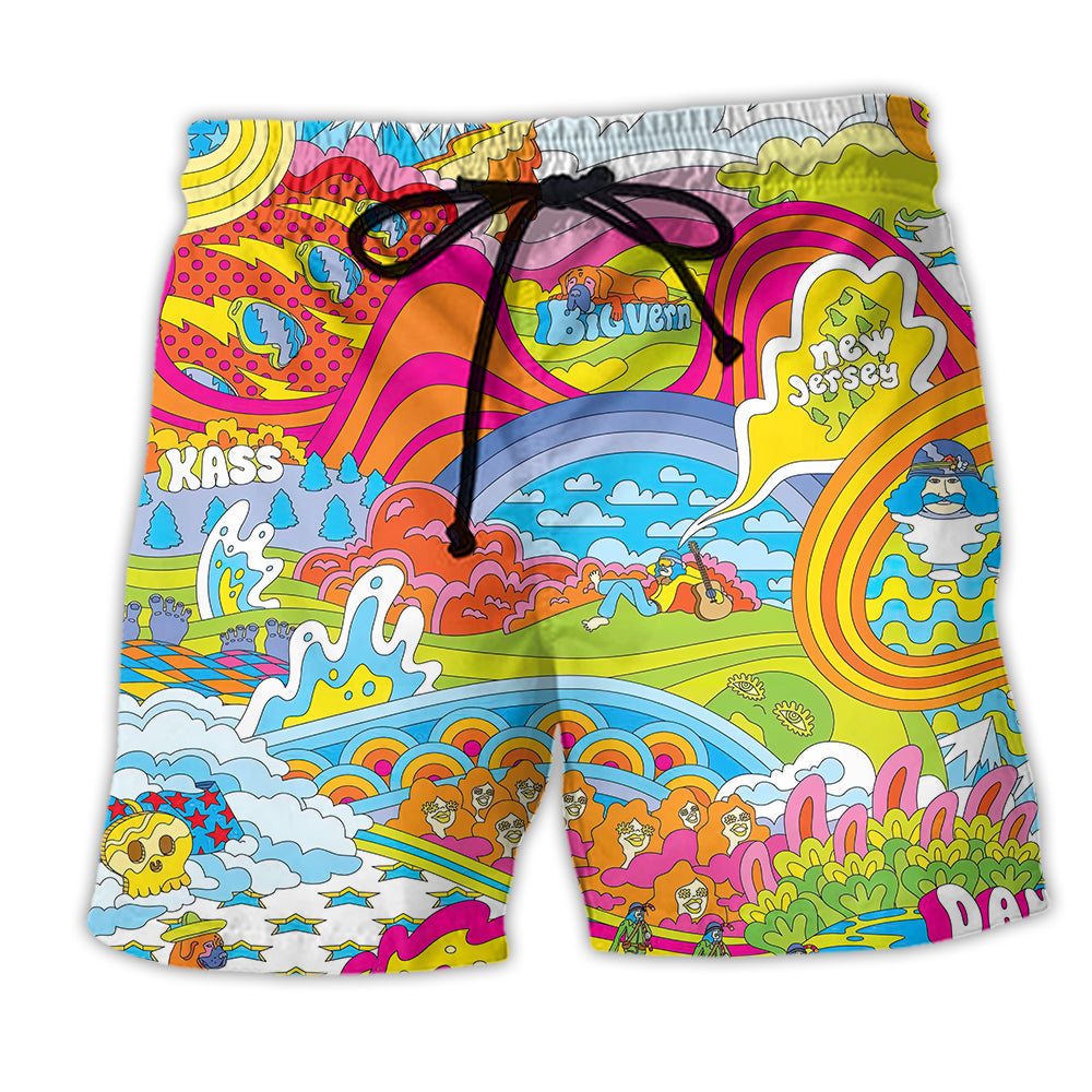 Hippie How To Talk Like A Beach Shorts For Summer Vacation And Coastal Travel