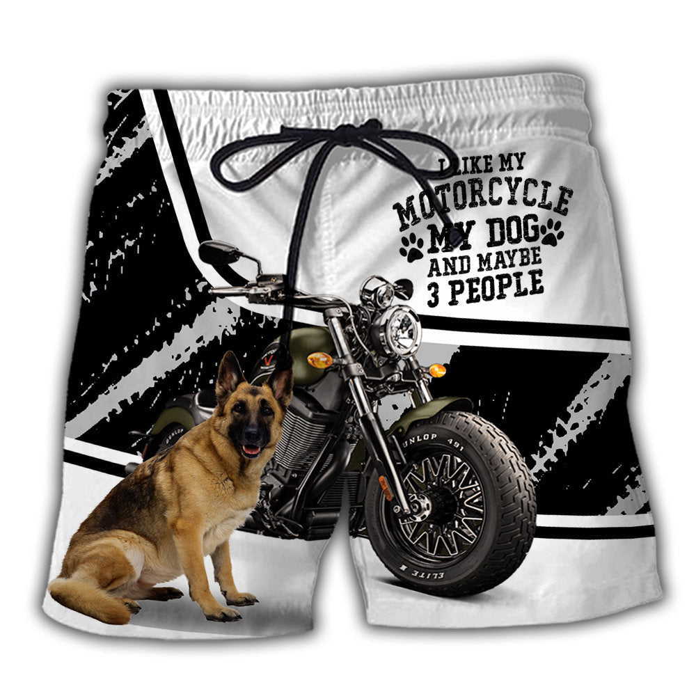 German Shepherd Cool Dog Beach Shorts For Coastal Adventures And Relaxed Summer Wear