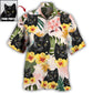 Tropical Cat Various Custom Photo Hawaiian Shirt For Summer Events And Casual Outdoor Wear