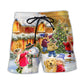 Christmas Beach Shorts For Coastal Adventures And Easy Warm Weather Wear