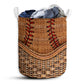 Small Size Baseball Laundry Basket For Bathroom Bedroom Storage