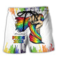 Rainbow Pride Beach Shorts For Casual Day Trips And Comfortable Daily Use