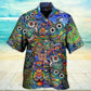 Bohemian Peace Nice Hawaiian Shirt Pattern Detail For Summer Holidays And Outdoor Fun