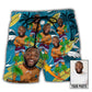 Face Aloha Surf Trip Personalized Photo Beach Shorts Artwork Detail For Tropical Travel And Everyday Wear