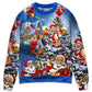 Christmas Funny Santa Holiday Cheer Sweater For Seasonal Parties Cozy Gatherings And Thoughtful Holiday Gifts