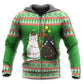 Cat Wreck Tree Holiday Hoodie For Winter Adventures Family Gatherings And Festive Everyday Style