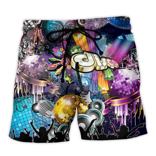 Disco Beach Shorts For Warm Weather Outings And Versatile Outdoor Wear