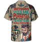 Funny Vintage Tattooing Hawaiian Shirt For Summer Vacation And Beach Travel