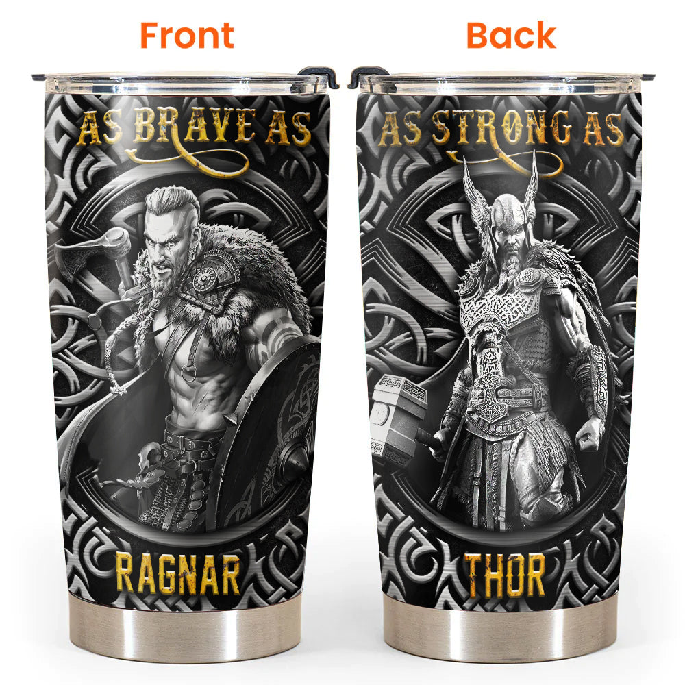 Viking Lover Brave Norse Warrior Norse Thunder 20 Oz Tumbler For Coffee Travel And Daily Drinks