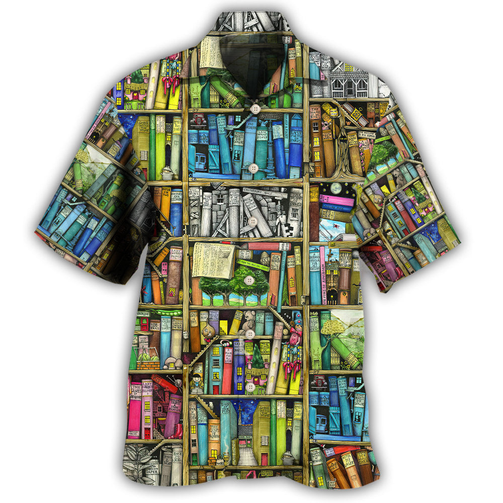 Fantasy Inside Book Hawaiian Shirt For Coastal Adventures And Warm Weather Wear