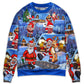 Christmas Santa Drunk Beer Troll Cheerful Sweater For Winter Parties Seasonal Adventures And Relaxed Everyday Styling