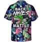 Tropical Funny Golf Dinosaur Hawaiian Shirt For Resort Trips, Coastal Parties, And Warm Weather Style