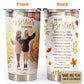 Best Friend Autumn Art Personalized 20 Oz Tumbler For Coffee Travel And Daily Drinks